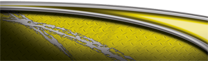 Custom Diamond Plate Yellow Graphics