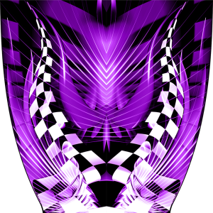 Custom Edge Purple Graphics