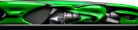 Custom SX9 Jet Green Graphics