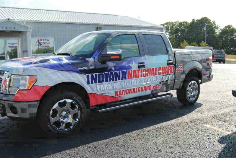 Indiana National Guard Truck