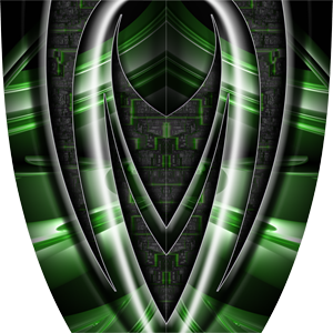 Custom Body Armor Green Graphics