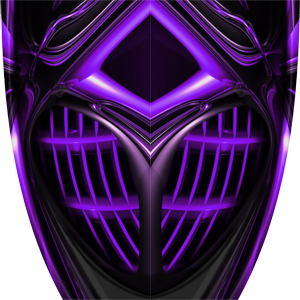 Custom Half Jacket Purple Graphics
