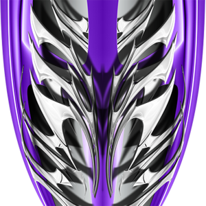 Custom Switch-Blade Purple Graphics
