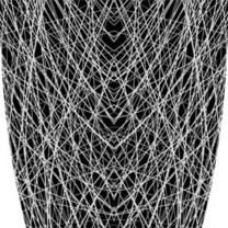 Custom Abstract Lines Black Graphics