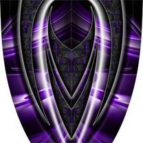 Custom Body Armor Purple Graphics
