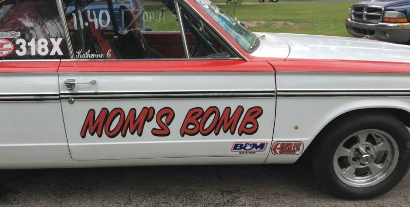 1965 Dodge Dart Race car Lettering from Timothy C, MI