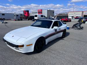 1986 Porsche 944 Track Car Lettering from Chip S, KY