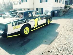 Monte Carlo street stock Race car Lettering from Dennis O, MA